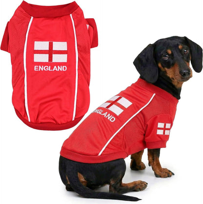 Parisian Pet Soccer Jersey for Dogs – Breathable Mesh Team Jersey, XS–5XL