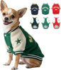 Warm Dog Varsity Jacket Heavyweight Fleece Pet Coat Small-4XL