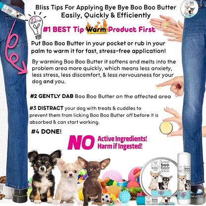 The Blissful Dog .15 oz Tube Chihuahua Booboo Butter