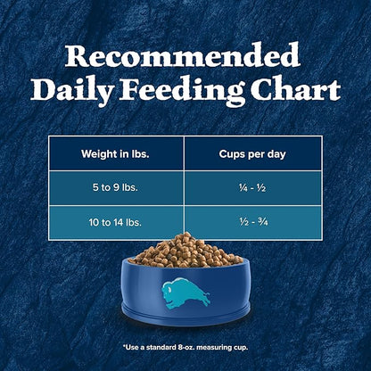 Blue Buffalo Wilderness High-Protein, Grain-Free Natural Dry Food for Adult Cats, Indoor Hairball Control, Chicken, 11-lb. Bag
