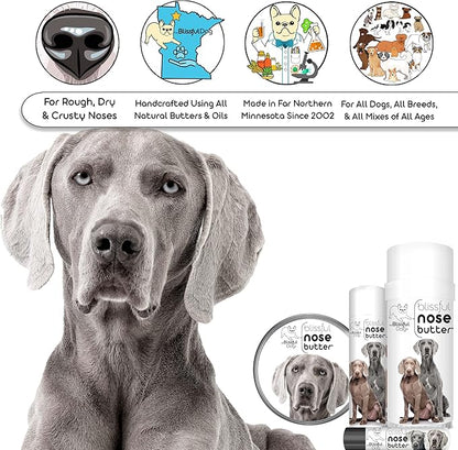 The Blissful Dog Weimaraner Unscented Nose Butter, 16oz