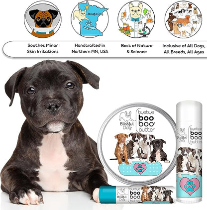 The Blissful Dog Staffordshire Pitbull Terrier Boo Boo Butter, 16 oz.