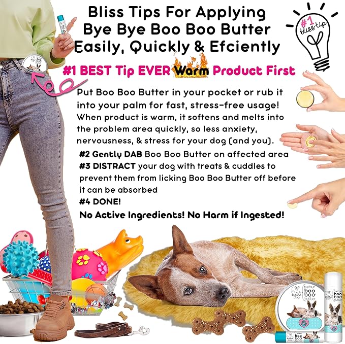 The Blissful Dog Blue Heeler Boo Butter, 8 oz