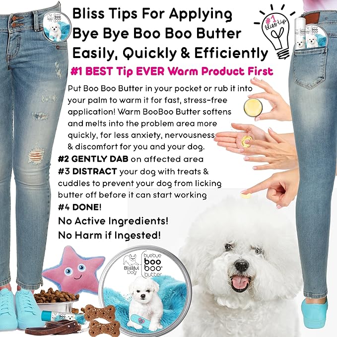 The Blissful Dog Bichon Frise Boo Boo Butter, 16oz