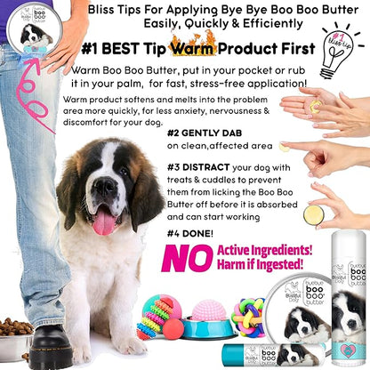 The Blissful Dog 8 oz TIN St. Bernard Booboo Butter