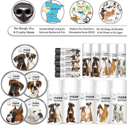 The Blissful Dog Fawn Boxer Unscented Nose Butter, 16oz