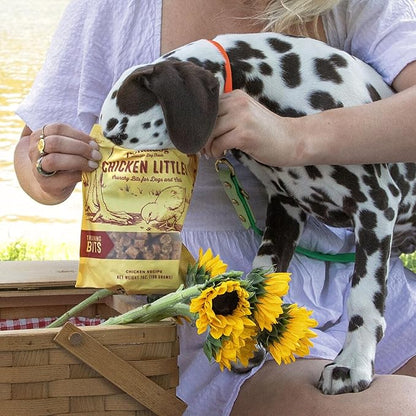 Polkadog Chicken Littles Crunchy Training Bits – All Natural, Limited Ingredient Healthy Training Treats for Dogs. Handcrafted & Made in USA. Great for Dogs with Allergies or Sensitive Stomachs – 7oz