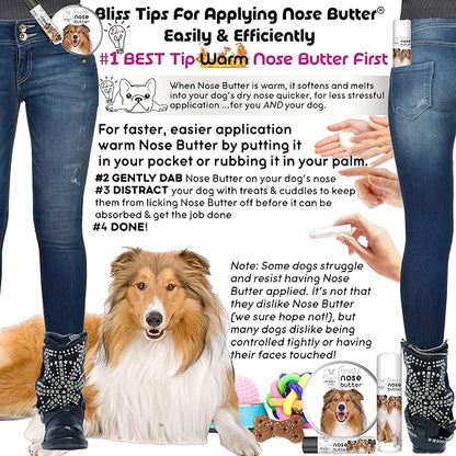The Blissful Dog Collie Unscented Nose Butter, 16oz