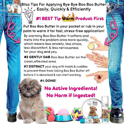 The Blissful Dog Lhasa Apso Boo Boo Butter, 0.15-Ounce