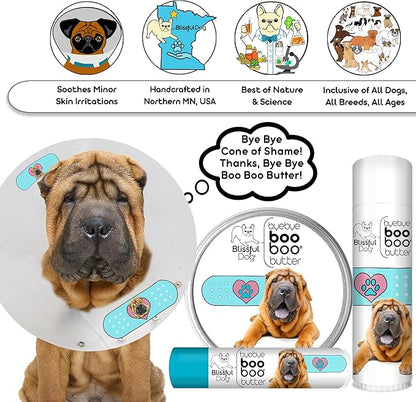 The Blissful Dog .15 oz Tube Chinese Shar Pei Booboo Butter