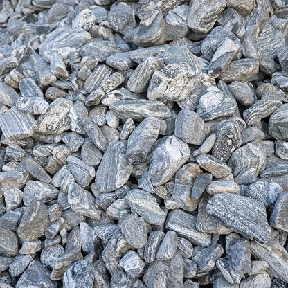 Natural Aquarium Rocks Silver Seiryu Rock Mountain Stone Fish Rocks for Aquariums and Terrariums Animal Feeding Box, Micro Landscape, Stone Landscape and Bonsai (5lb 2-5inch 4-5Pcs)