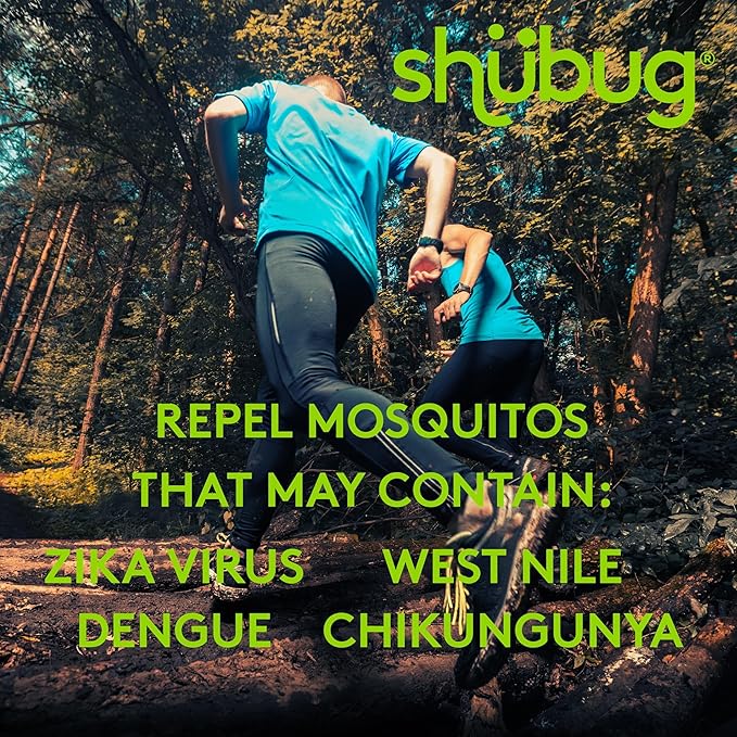 [2 Count] - Mosquito Repellent Spray - Plant Based Active Insect Protection, DEET-Free, Long-Lasting 10-12 Hour Protection - 6oz