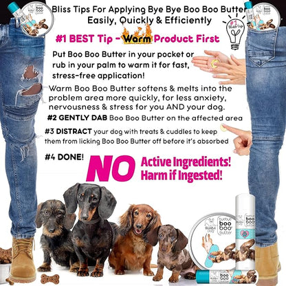 The Blissful Dog .15 oz Tube Dachshund Booboo Butter