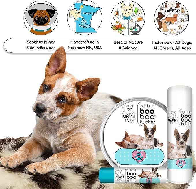 The Blissful Dog Blue Heeler Boo Butter, 0.15 oz