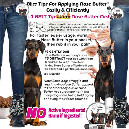 The Blissful Dog Doberman Unscented Nose Butter