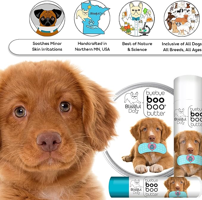 The Blissful Dog Nova Scotia Duck Tolling Retriever Boo Boo Butter, 2-Ounce