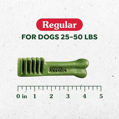 Greenies Original Regular Dental Dog Treats, 12 oz. Pack (12 Treats)