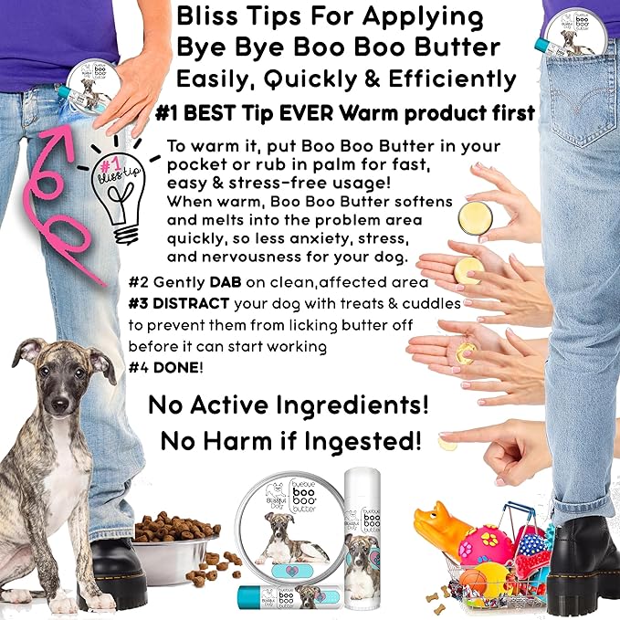 The Blissful Dog Whippet Boo Butter, 2 oz