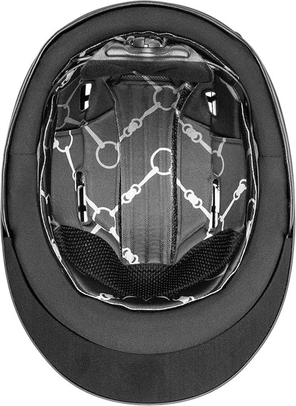 uvex suxxeed Chrome Horse Riding Helmet for Women & Men - Adjustable & Ventilated