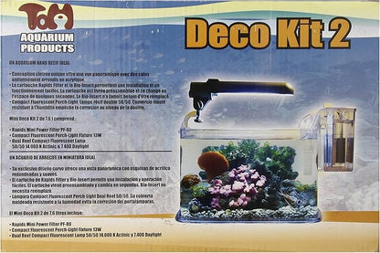KollerCraft Deco Acuario Kit, 2 galones