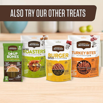 Nutrish Rachael Ray Soup Bones Dog Treats, Beef & Barley Flavor, 6 Bones (Pack of 2)
