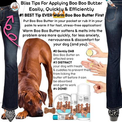The Blissful Dog 8 oz TIN Rhodesian Ridgeback Booboo Butter