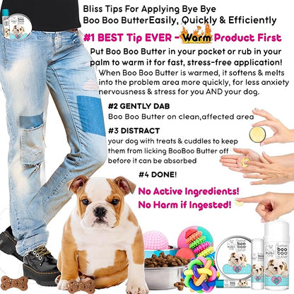 The Blissful Dog .15 oz Tube Bulldog Booboo Butter