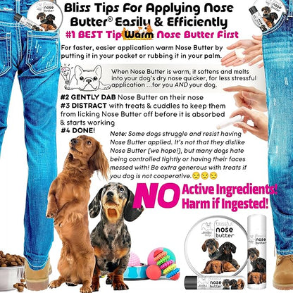 The Blissful Dog Dachshund Unscented Nose Butter, 16oz