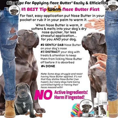 The Blissful Dog Cane Corso Unscented Nose Butter, 16oz