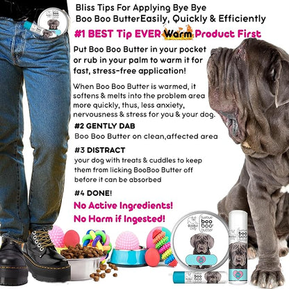 The Blissful Dog .15 oz Tube Neapolitan Mastiff Booboo Butter