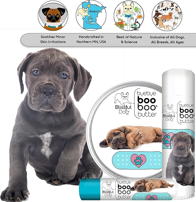 The Blissful Dog Cane Corso Boo Boo Butter, 8-Ounce