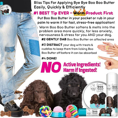 The Blissful Dog Curly-Coat Retriever Boo Boo Butter, 0.15-Ounce