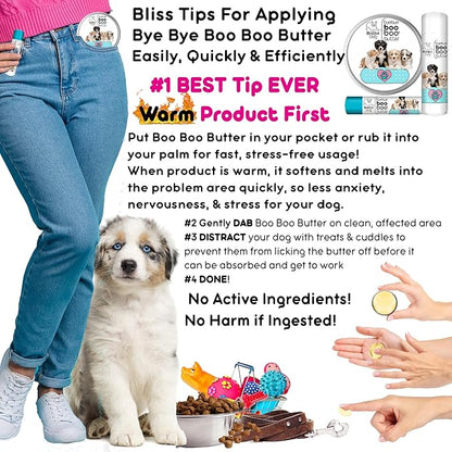 The Blissful Dog .15 oz Tube Australian Shepherd Booboo Butter