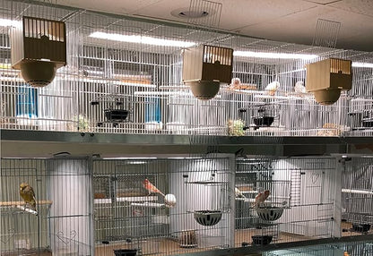 HappyBird Lightning (A Divison of M&M Cage) 18" LED linkable Light bar Without Power Source for Multiple Bird Breeder Cages, Full Spectrum LED. Will NOT Run ON ITS OWN (Single)