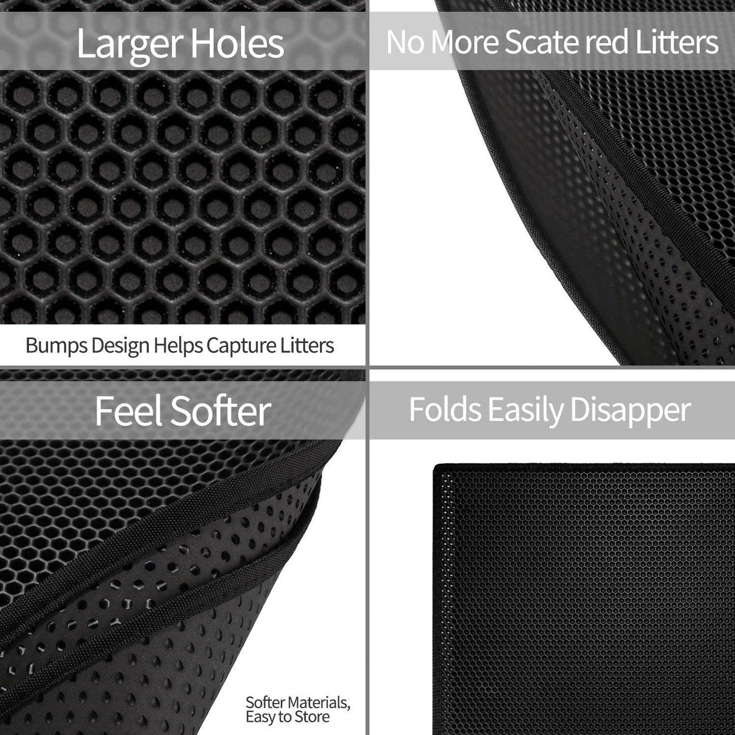 Waterproof Double Layer Cat Litter Mat