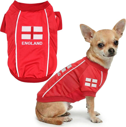 Parisian Pet Soccer Jersey for Dogs – Breathable Mesh Team Jersey, XS–5XL