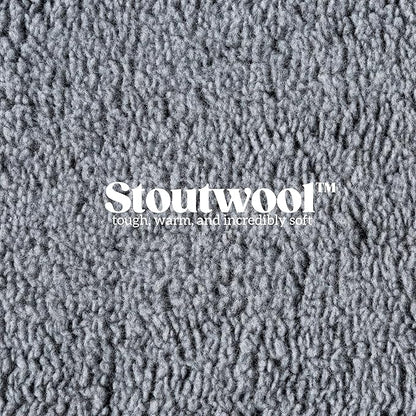 Stoutwool 4" Indestructible Dog Bed - Orthopedic Chew Proof Dog Crate Pad - Fluffy Kennel Mat for Aggressive Chewers - Ideal for Medium Breeds & Fits 30-Inch Crate - 29"x18", Charcoal