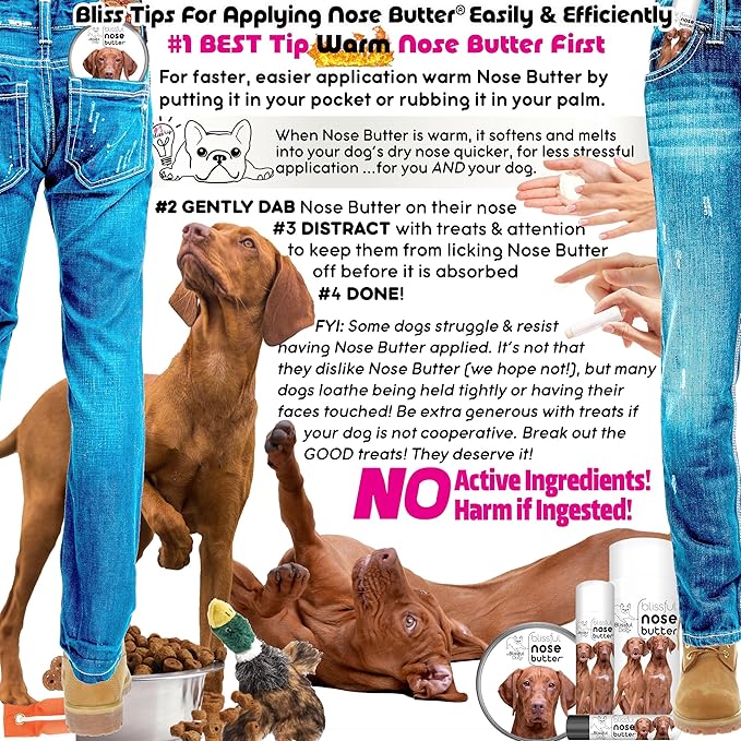 The Blissful Dog Vizsla Unscented Nose Butter, 16oz