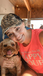 Dog Walks Are My Happy Hour Crop Top | Gift for Dog Lovers Made in USA