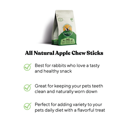 Rabbit Hole Hay All Natural Apple Chew Sticks