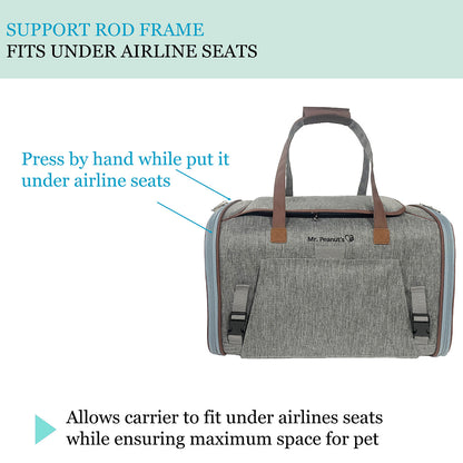 Mr. Peanut's Gold Series Big Apple XL Expandable Pet Carrier V3.0