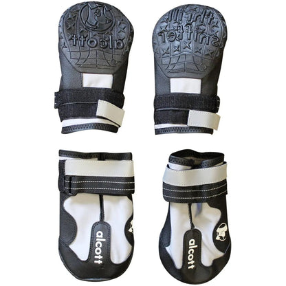 Alcott Explorer Adventure Dog Boots, Grey& Black Small