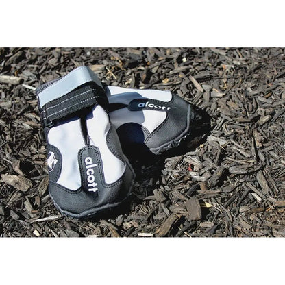 Alcott Explorer Adventure Dog Boots, Grey& Black Medium