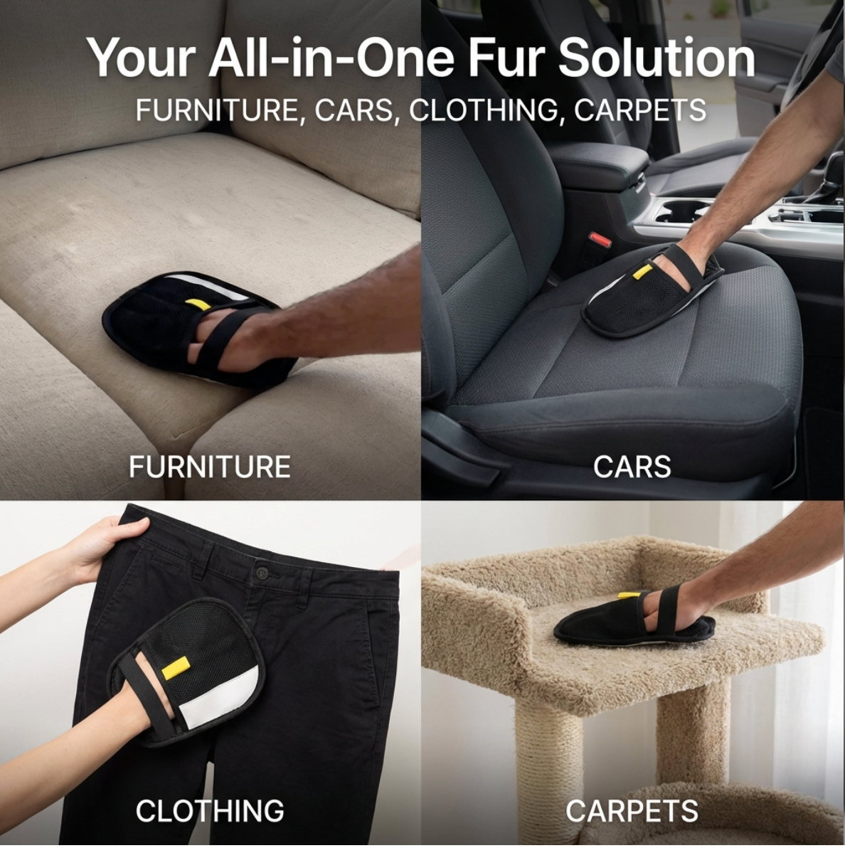 Lazy Lola™ Pet Fur Removal Glove