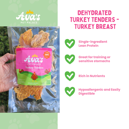 Turkey Breast Jerky Dog Treats - Turkey Tenders