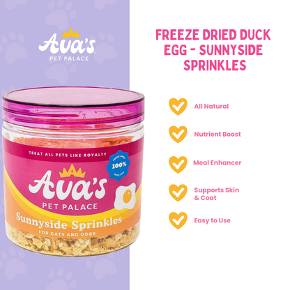 Freeze Dried Duck Egg - Sunnyside Sprinkles