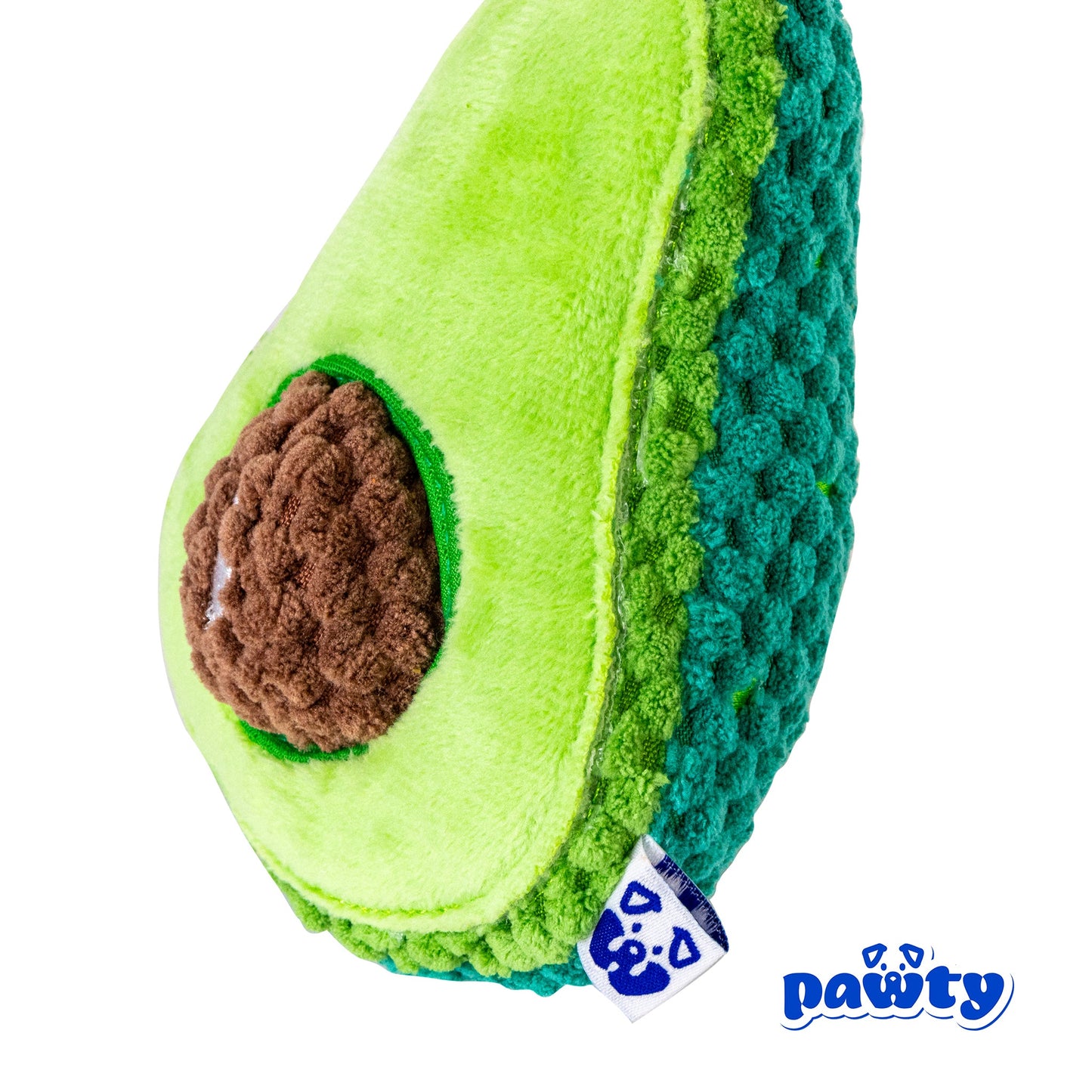 AVOCADO PLUSH DOG TOY