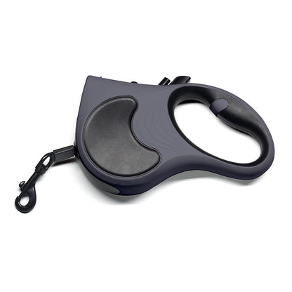 Small and medium-sized dog leash with light automatic telescopic