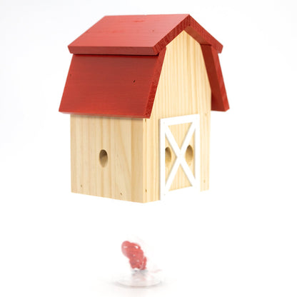Durable Outdoor Carpenter Bee Trap – Pine Wood, Eco-Friendly, Hanging or Mounting, Multiple Styles