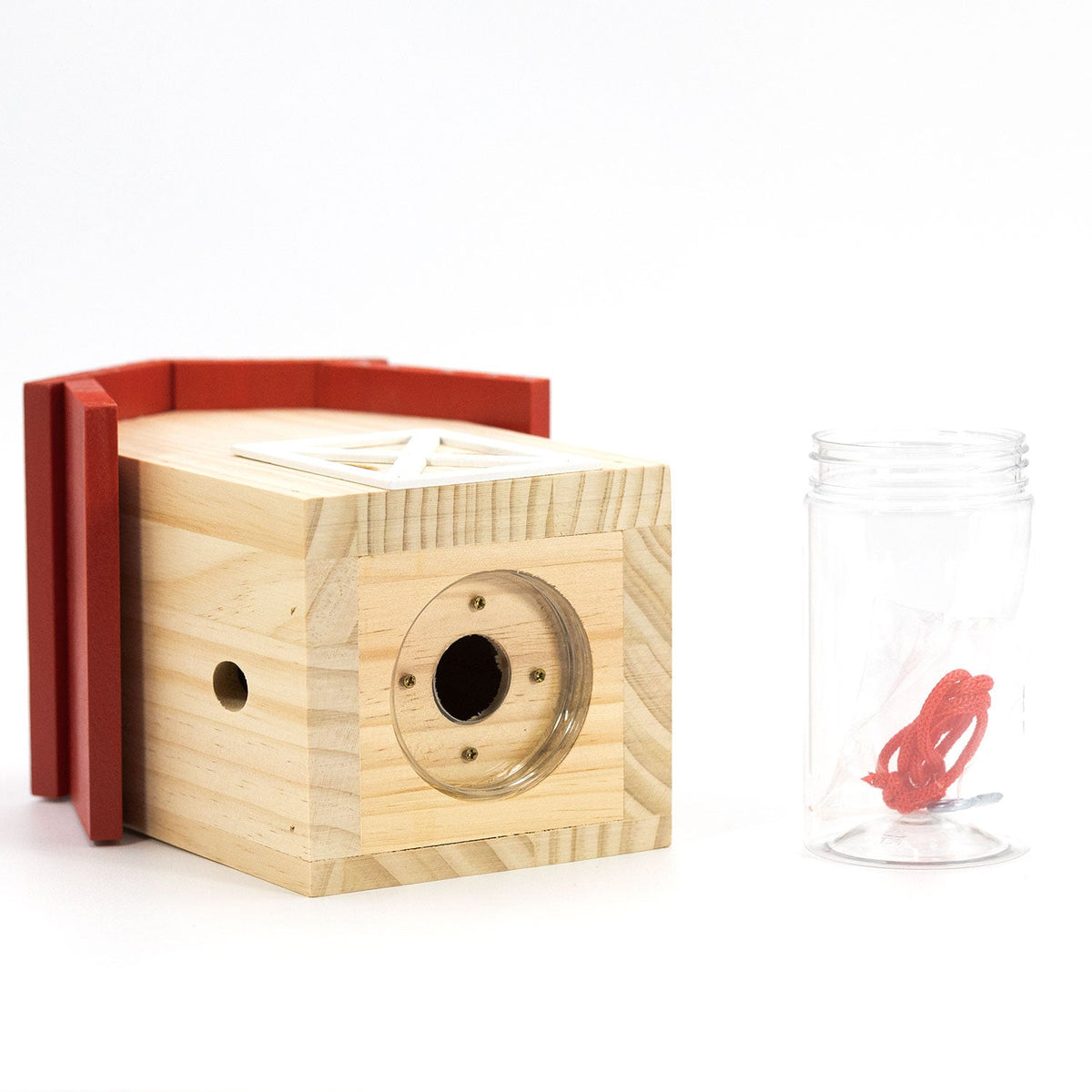 Durable Outdoor Carpenter Bee Trap – Pine Wood, Eco-Friendly, Hanging or Mounting, Multiple Styles